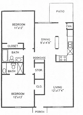 Floor plan E