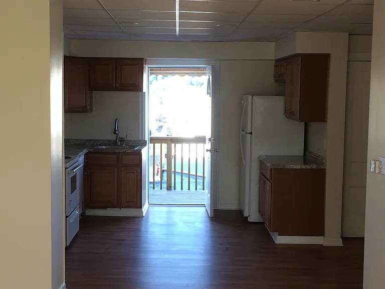 Front Door View from Inside Unit
