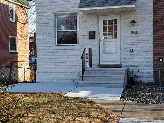 New front steps & patio area
