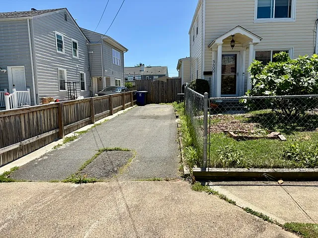 Private driveway for two cars