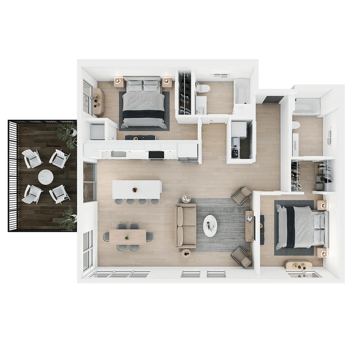 Floor plan Wander
