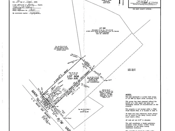 0 Main St, Ridgeway, VA 24148