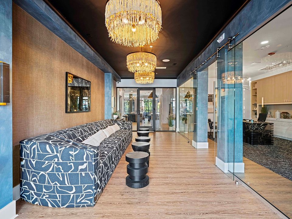 Welcoming Leasing Lobby