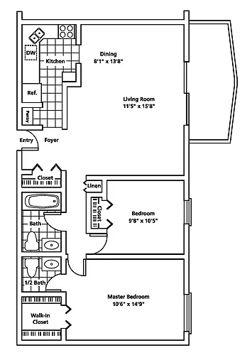 Floor plan Oakridge
