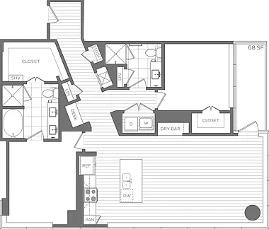 Floor Plan R - 2D Floor Plan R - 2D