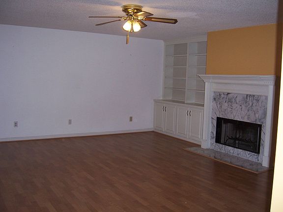 Built-in Bookcase with Fireplace