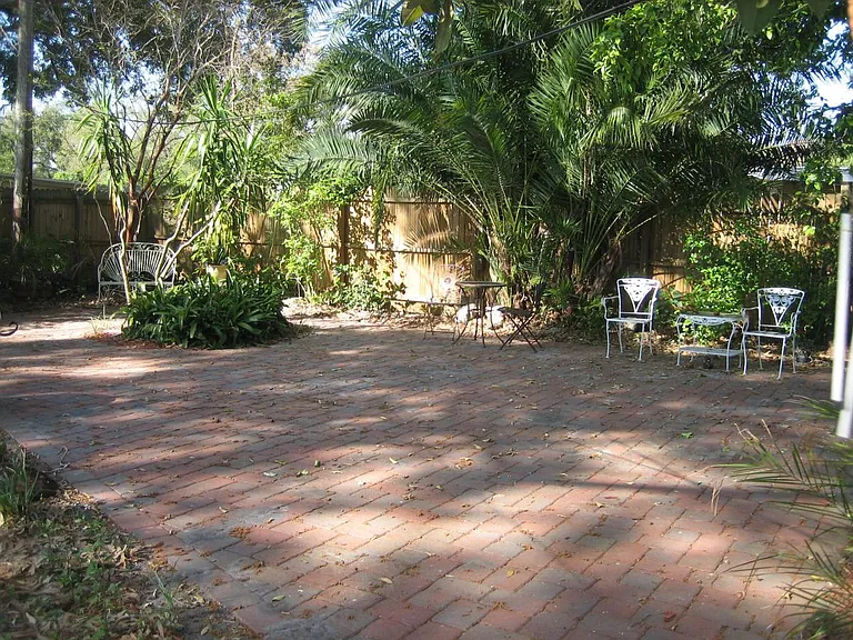 the patio