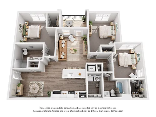 Floor plan The Hartford