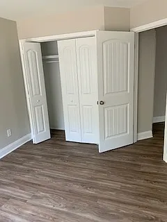 Plenty of closet space in each bedroom