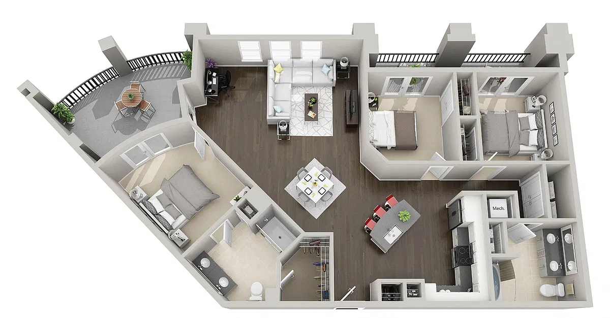 Floor plan D2
