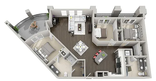 Floor plan D2