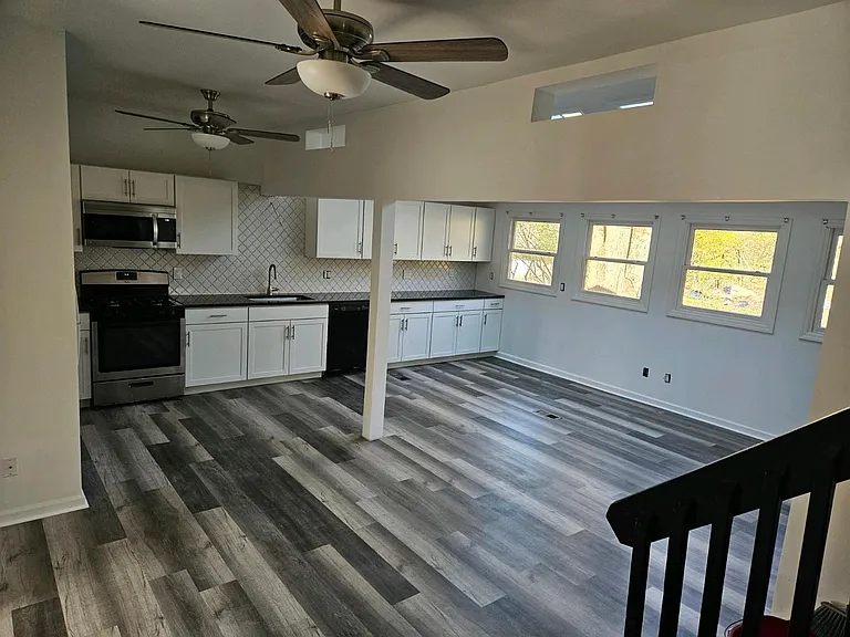 Kitchen, dining, family