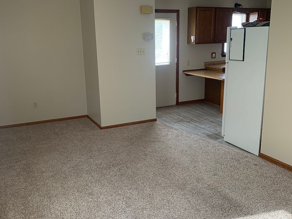 dining area at the back of the living room