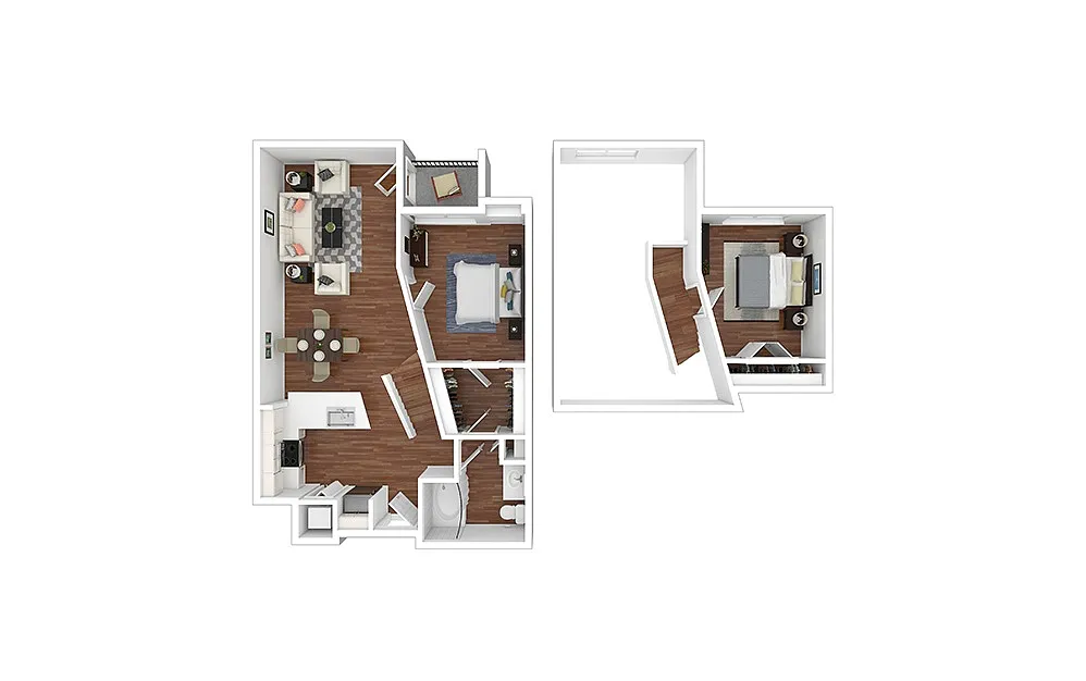 Floor plan Magenta - Renovated