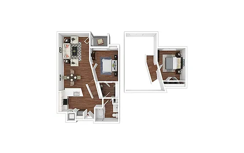 Floor plan Magenta - Renovated