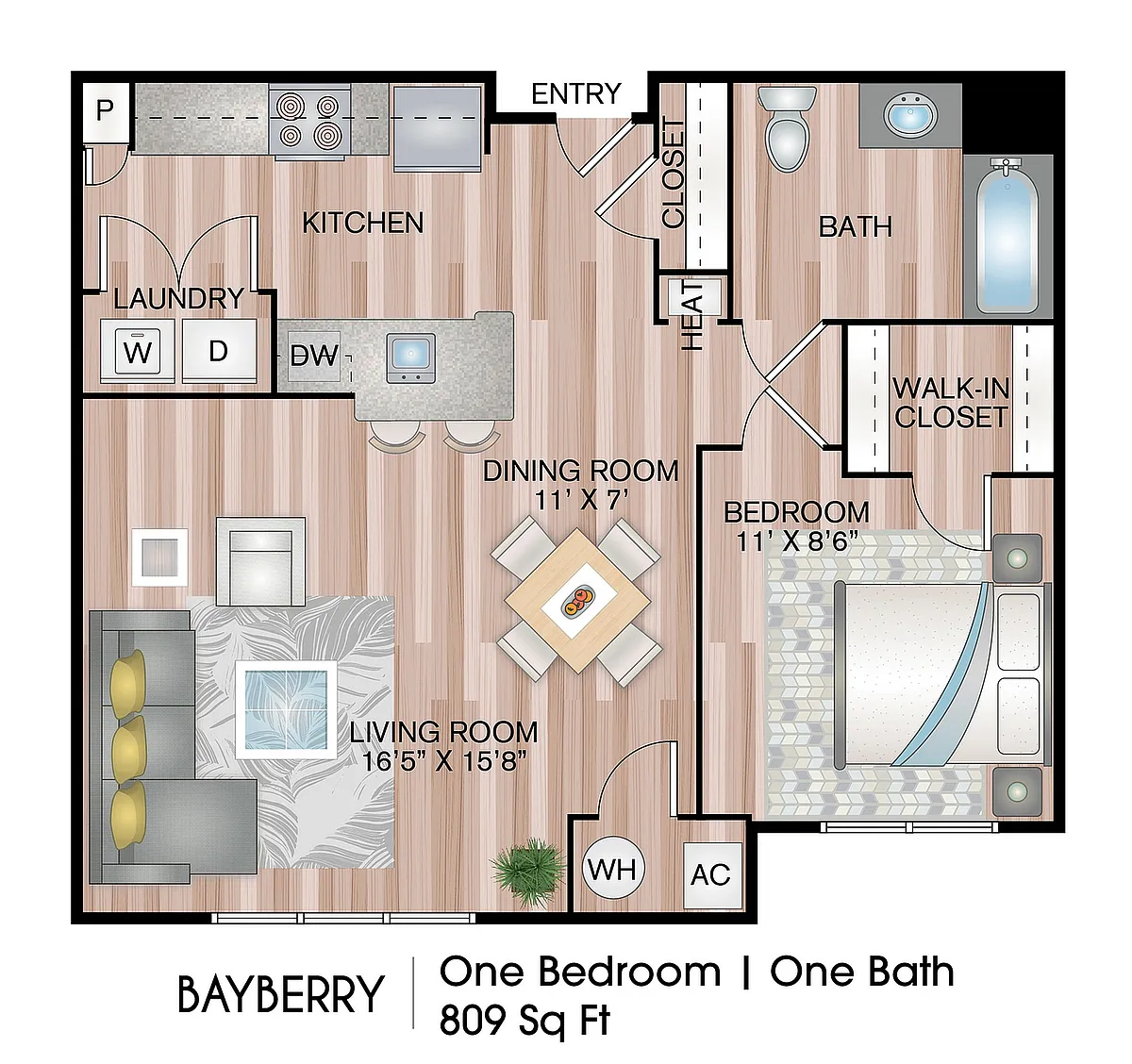 Floor plan Bayberry