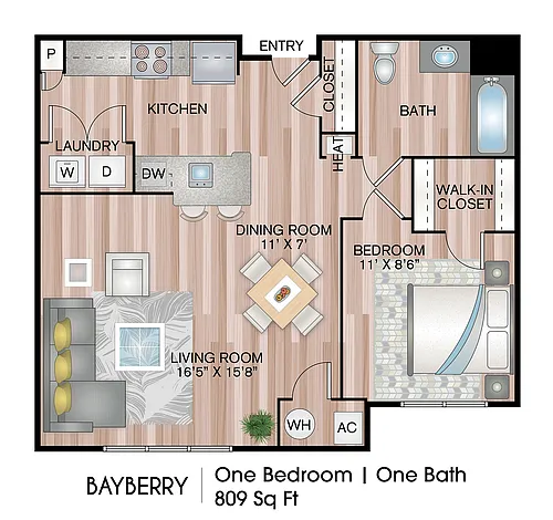 Floor plan Bayberry