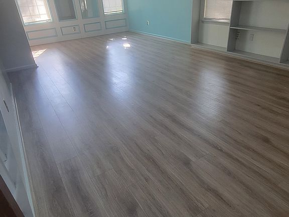 Lots of light in LR and Dining area
