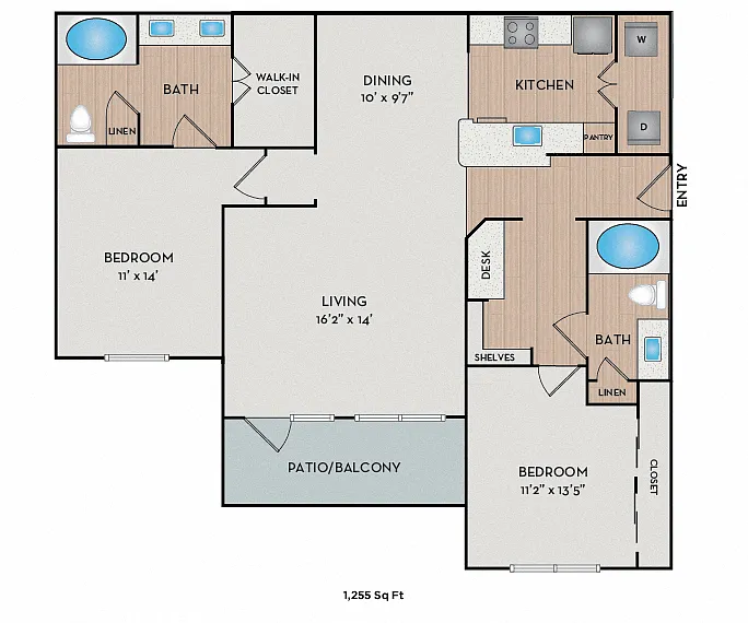 Floor plan Solana
