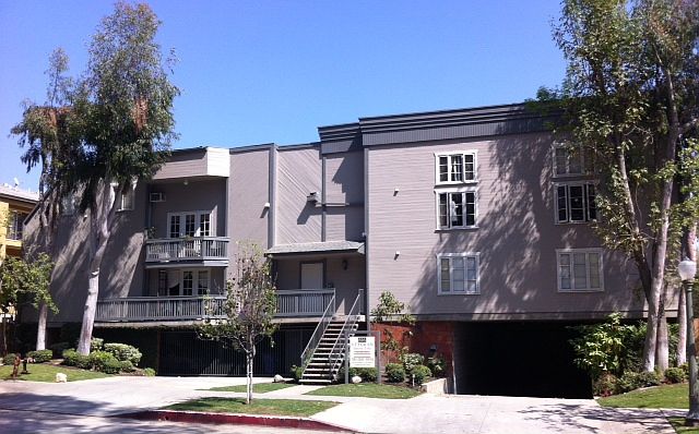 front of building