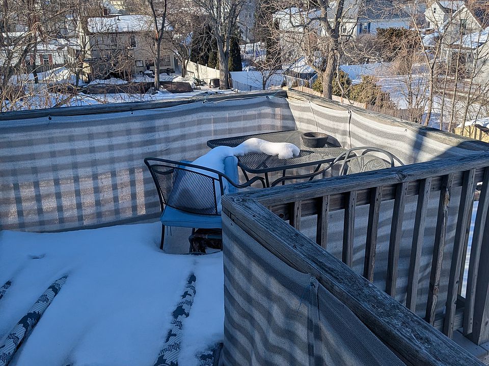 Sitting area on your private deck