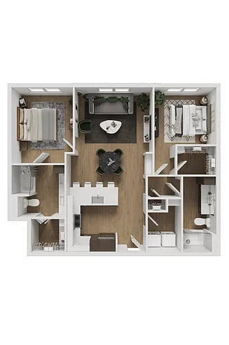 Floor plan B7