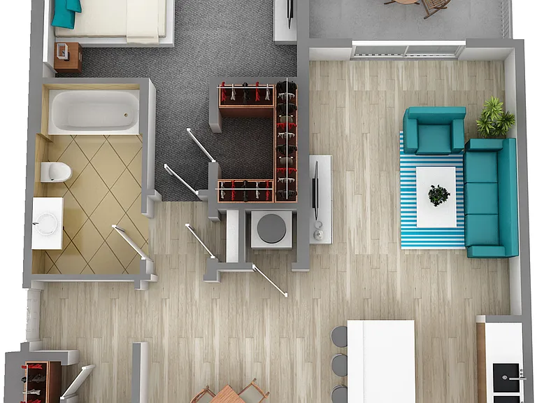 Luxe at 1820 — Photo 16