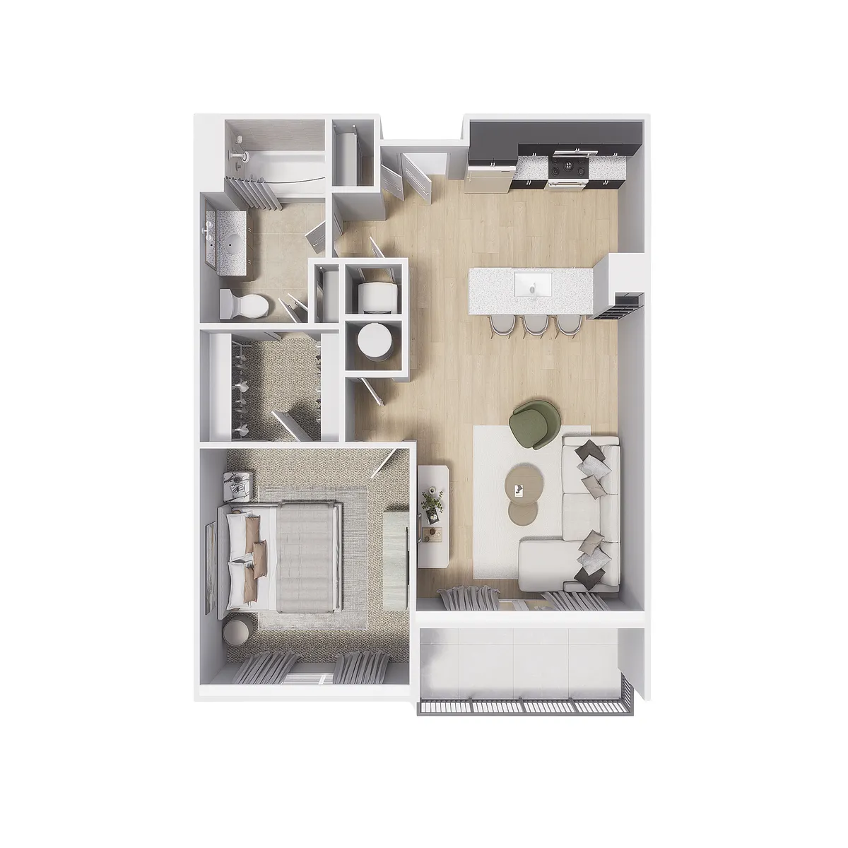 Floor plan Flatirons