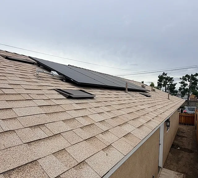 Solar Panel installed and activated for use, which will help ease electricity cost.