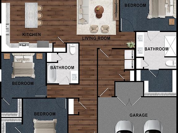 Hanging Branch floor plan
