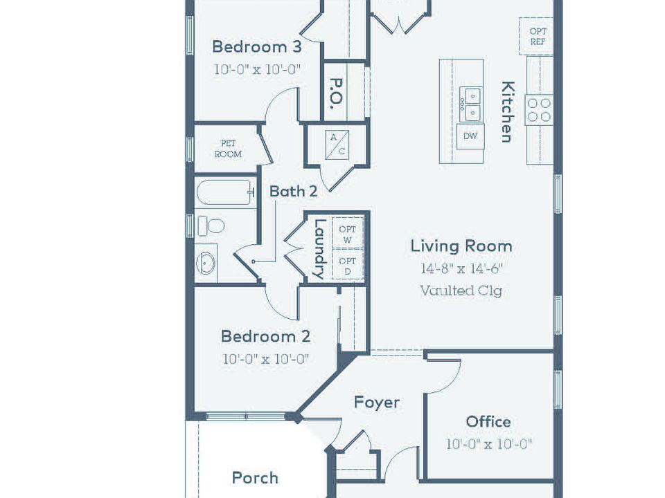 Plan 302 Plan, Cascades at Southern Hills, Tampa, FL 33625 Zillow