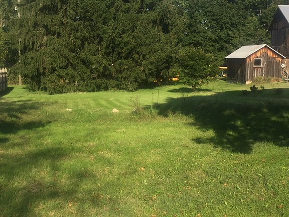 Rear half of the lot