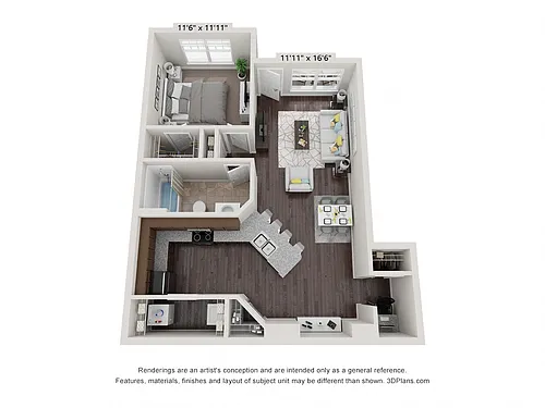 Floor plan Oak