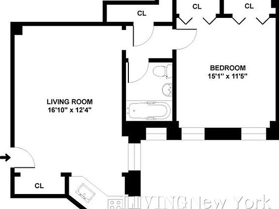 2nd image of 135 E 50th St APT 8G