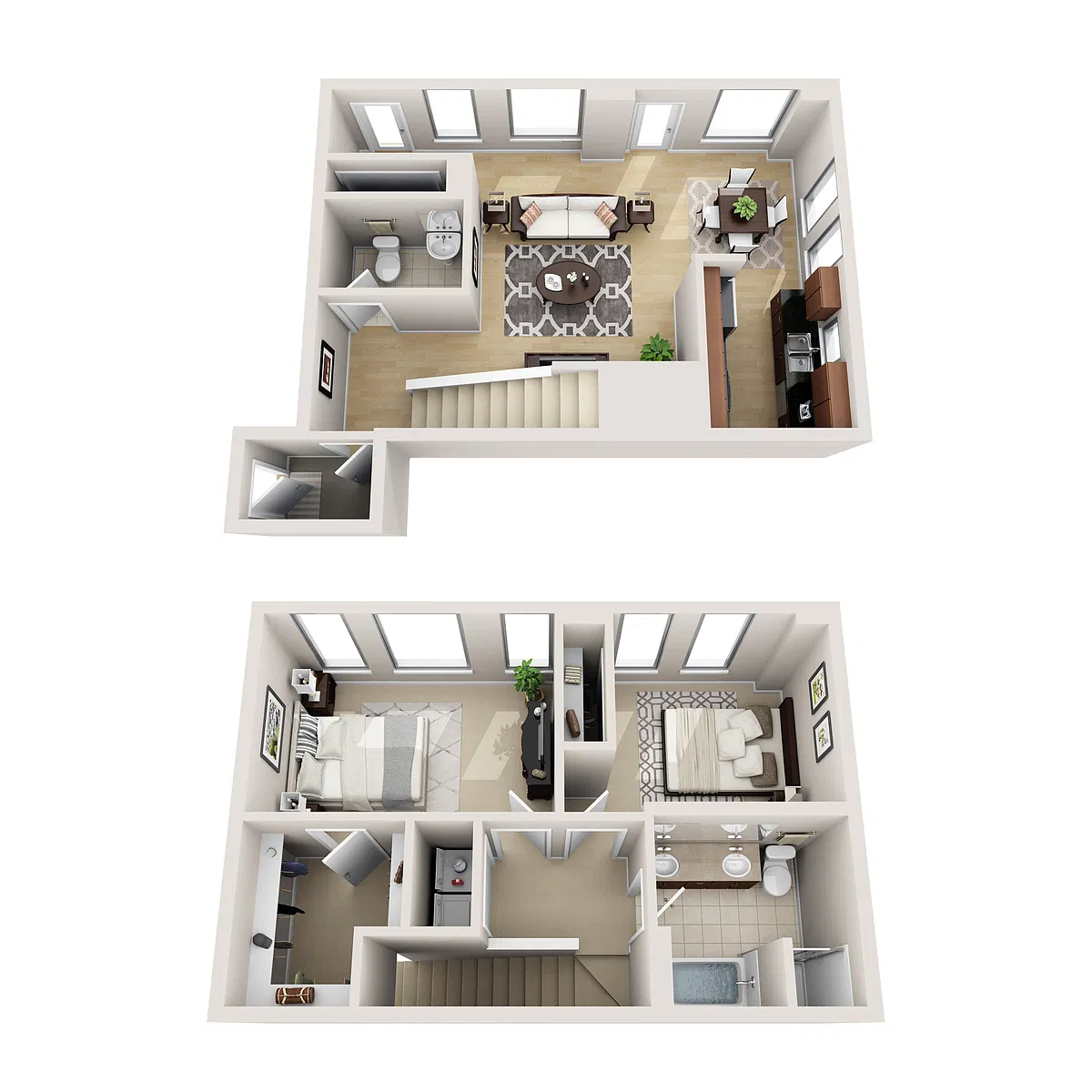 Floor plan TH2A