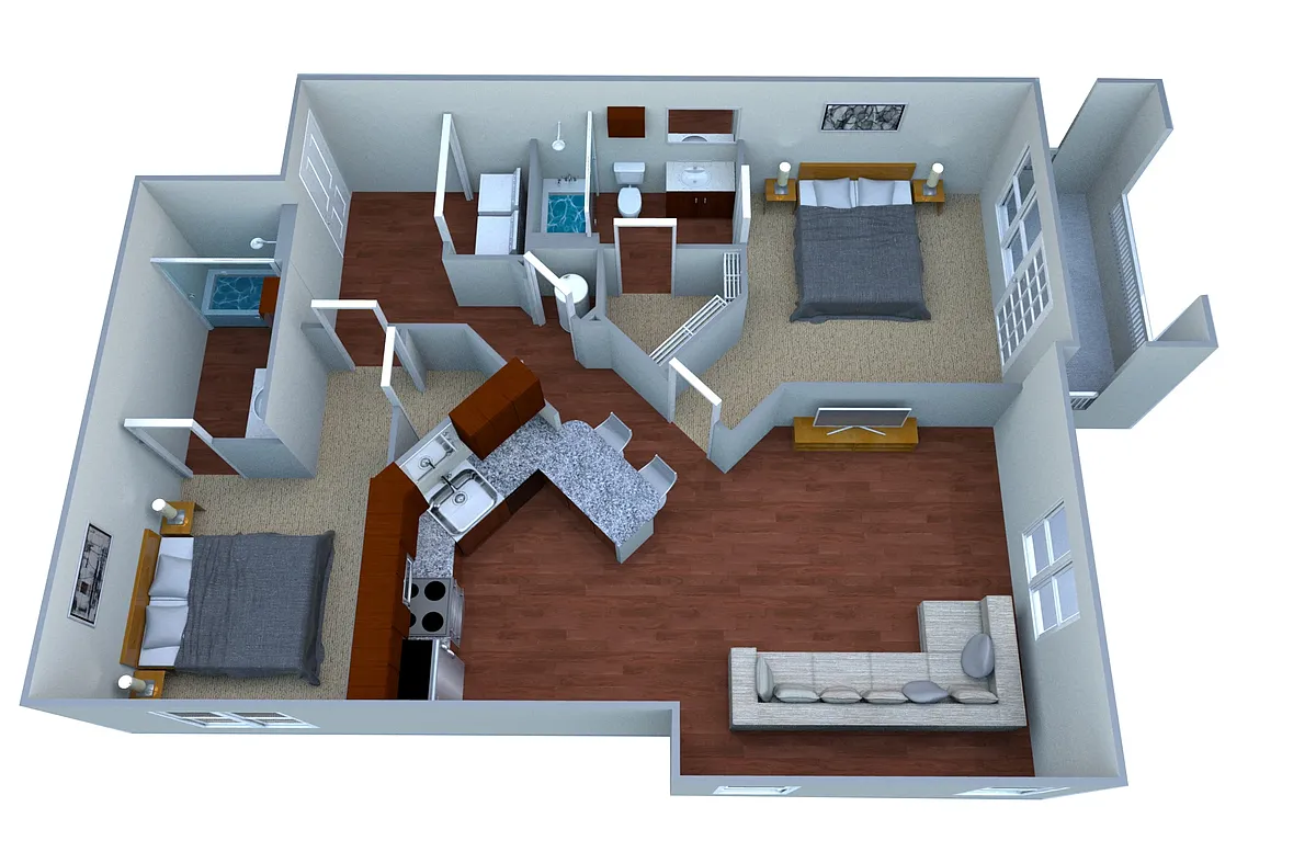 Floor plan Legacy 2-D