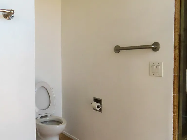Bathroom toilet area