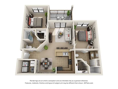 Floor plan The Keanu