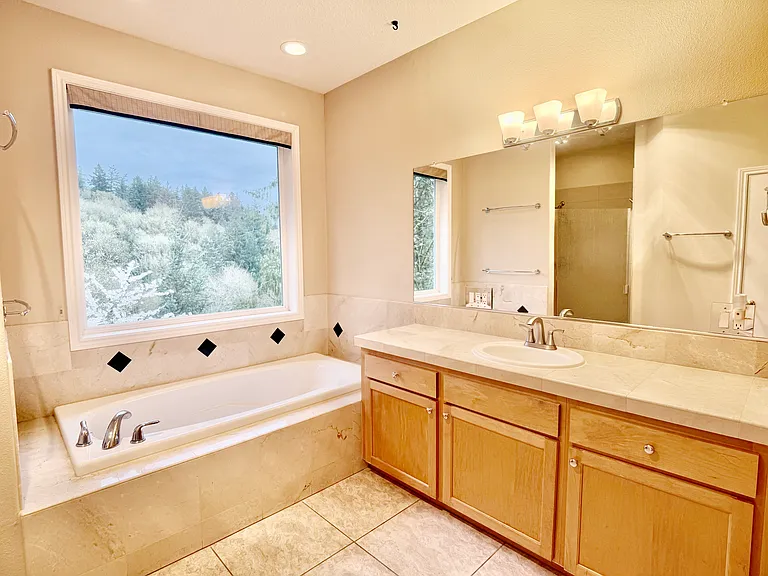 Alternate view of the secondary vanity.