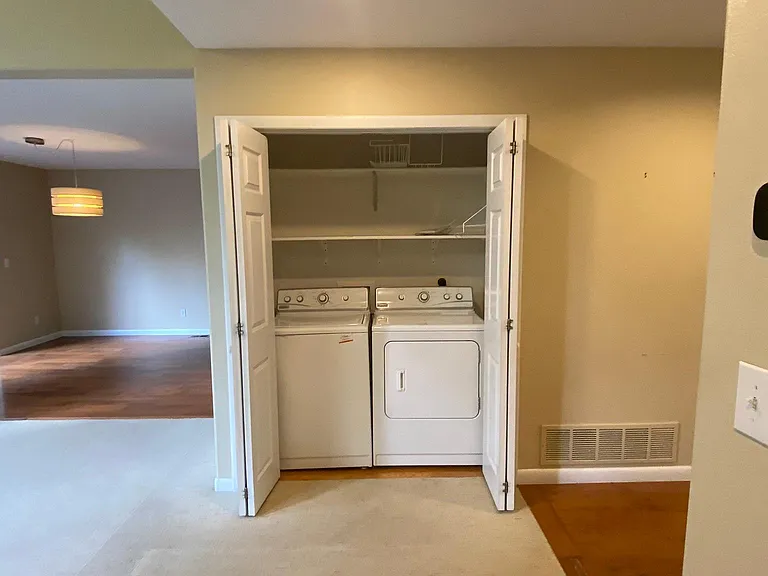 Full size washer and dryer