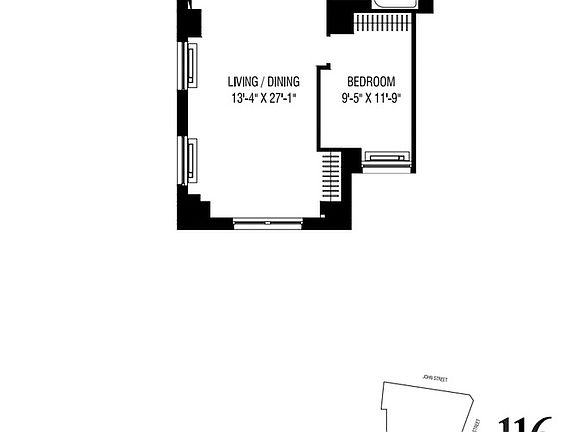 2nd image of 116 John St APT 2412