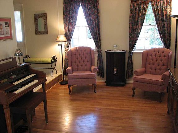 New harwood floors in dinning room and living room