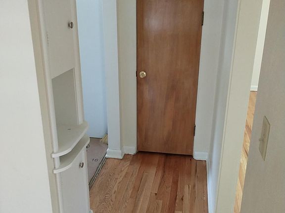 Hallway with built-in storage