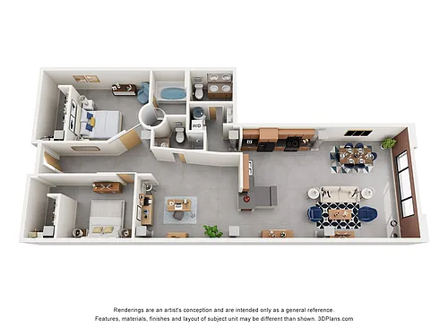 Floor plan B2
