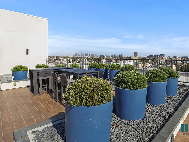Rooftop Terrace with Views of the City