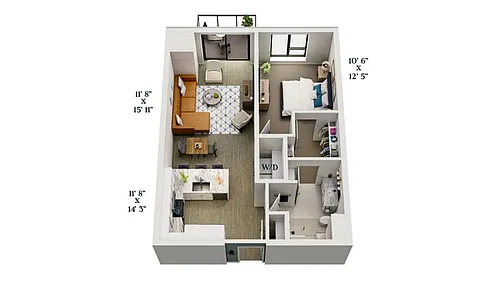Floor plan B6