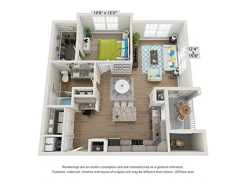 Floor plan Aster