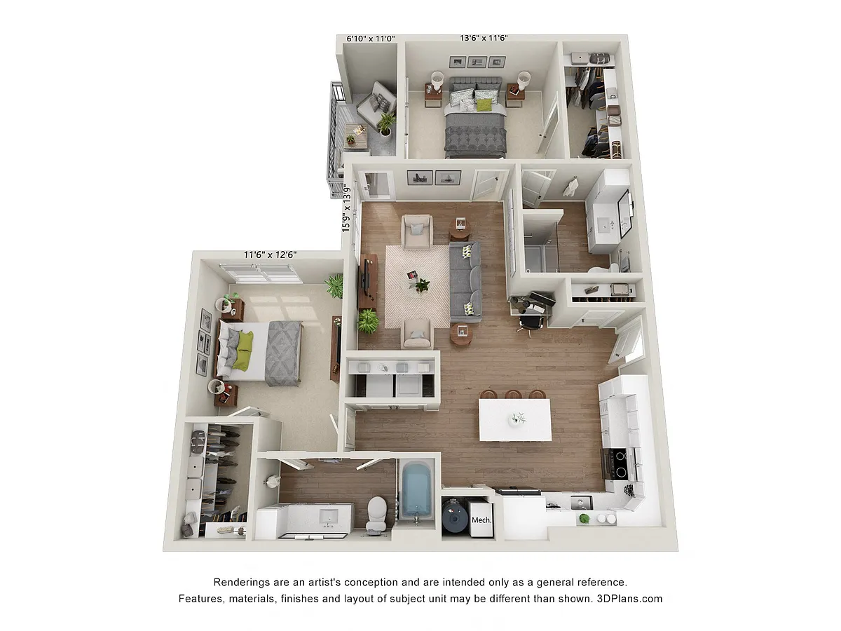 Floor plan B3 Type A
