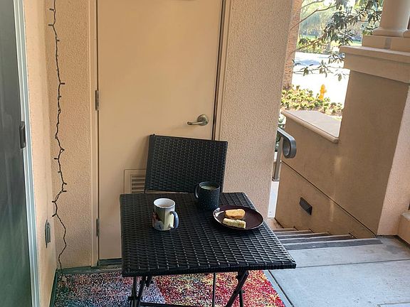 Main patio - access from living room and second bedroom