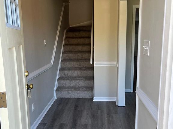 Entrance foyer with all new flooring and lighting